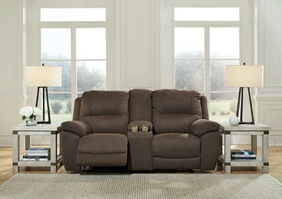 Next-Gen Gaucho Reclining Loveseat with Console - Premium Loveseat from Ashley Furniture - Just $1099.03! Shop now at Furniture Wholesale Plus  We are the best furniture store in Nashville, Hendersonville, Goodlettsville, Madison, Antioch, Mount Juliet, Lebanon, Gallatin, Springfield, Murfreesboro, Franklin, Brentwood