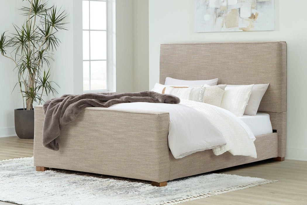 Dakmore Upholstered Bed - Premium Bed from Ashley Furniture - Just $559.09! Shop now at Furniture Wholesale Plus  We are the best furniture store in Nashville, Hendersonville, Goodlettsville, Madison, Antioch, Mount Juliet, Lebanon, Gallatin, Springfield, Murfreesboro, Franklin, Brentwood