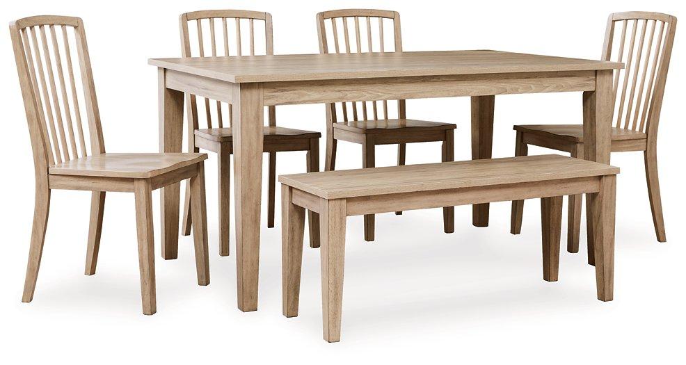 Gleanville Dining Room Set - Premium Dining Room Set from Ashley Furniture - Just $619.42! Shop now at Furniture Wholesale Plus  We are the best furniture store in Nashville, Hendersonville, Goodlettsville, Madison, Antioch, Mount Juliet, Lebanon, Gallatin, Springfield, Murfreesboro, Franklin, Brentwood