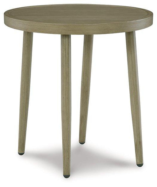 Swiss Valley Outdoor End Table - Premium Outdoor End Table from Ashley Furniture - Just $152.04! Shop now at Furniture Wholesale Plus  We are the best furniture store in Nashville, Hendersonville, Goodlettsville, Madison, Antioch, Mount Juliet, Lebanon, Gallatin, Springfield, Murfreesboro, Franklin, Brentwood