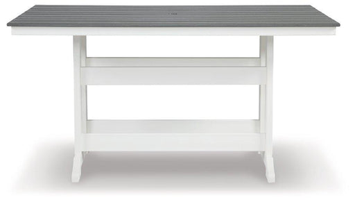 Transville Outdoor Counter Height Dining Table - Premium Outdoor Counter Table from Ashley Furniture - Just $943.22! Shop now at Furniture Wholesale Plus  We are the best furniture store in Nashville, Hendersonville, Goodlettsville, Madison, Antioch, Mount Juliet, Lebanon, Gallatin, Springfield, Murfreesboro, Franklin, Brentwood