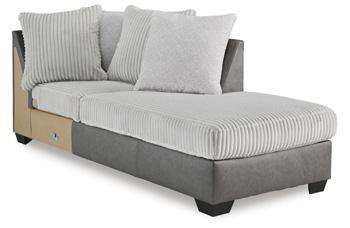 Clairette Court Sectional with Chaise - Premium Sectional from Ashley Furniture - Just $916.97! Shop now at Furniture Wholesale Plus  We are the best furniture store in Nashville, Hendersonville, Goodlettsville, Madison, Antioch, Mount Juliet, Lebanon, Gallatin, Springfield, Murfreesboro, Franklin, Brentwood