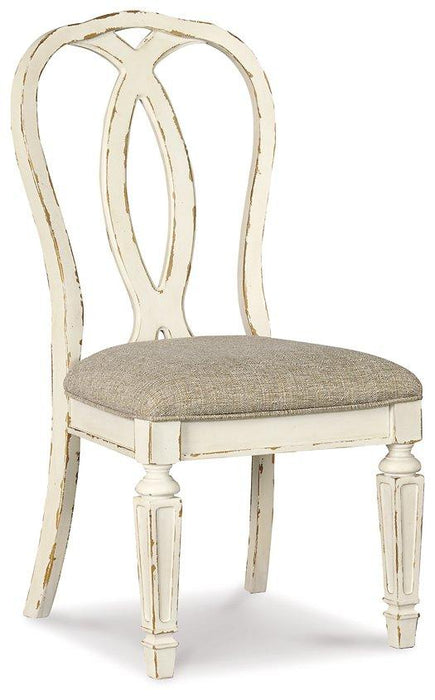 Realyn Dining Chair - Premium Dining Chair from Ashley Furniture - Just $134.75! Shop now at Furniture Wholesale Plus  We are the best furniture store in Nashville, Hendersonville, Goodlettsville, Madison, Antioch, Mount Juliet, Lebanon, Gallatin, Springfield, Murfreesboro, Franklin, Brentwood