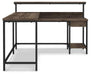 Arlenbry Home Office L-Desk with Storage - Premium Desk from Ashley Furniture - Just $393.16! Shop now at Furniture Wholesale Plus  We are the best furniture store in Nashville, Hendersonville, Goodlettsville, Madison, Antioch, Mount Juliet, Lebanon, Gallatin, Springfield, Murfreesboro, Franklin, Brentwood