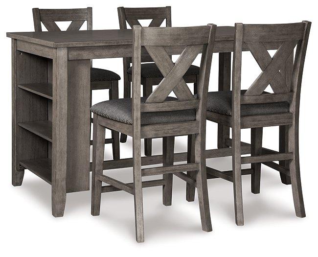 Caitbrook Counter Height Dining Set - Premium Barstool Set from Ashley Furniture - Just $549.08! Shop now at Furniture Wholesale Plus  We are the best furniture store in Nashville, Hendersonville, Goodlettsville, Madison, Antioch, Mount Juliet, Lebanon, Gallatin, Springfield, Murfreesboro, Franklin, Brentwood