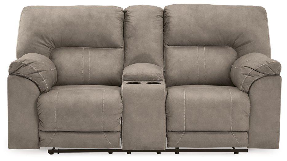 Cavalcade Power Reclining Loveseat with Console - Premium Loveseat from Ashley Furniture - Just $913.66! Shop now at Furniture Wholesale Plus  We are the best furniture store in Nashville, Hendersonville, Goodlettsville, Madison, Antioch, Mount Juliet, Lebanon, Gallatin, Springfield, Murfreesboro, Franklin, Brentwood