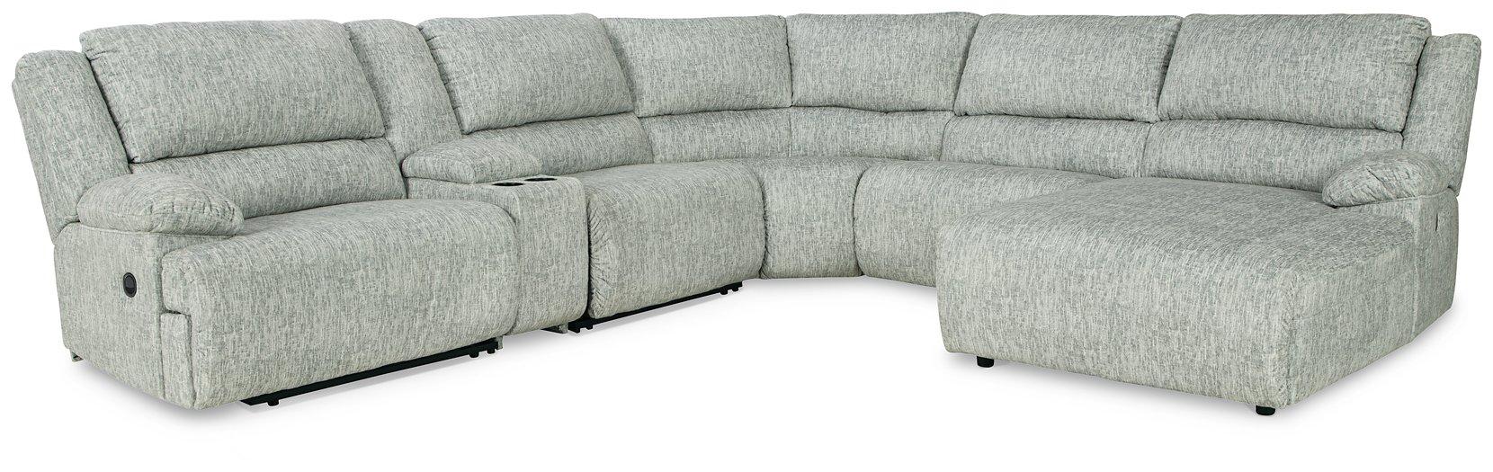 McClelland Reclining Sectional with Chaise - Premium Sectional from Ashley Furniture - Just $1521.90! Shop now at Furniture Wholesale Plus  We are the best furniture store in Nashville, Hendersonville, Goodlettsville, Madison, Antioch, Mount Juliet, Lebanon, Gallatin, Springfield, Murfreesboro, Franklin, Brentwood