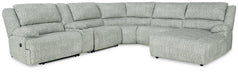 McClelland Reclining Sectional with Chaise - Premium Sectional from Ashley Furniture - Just $1521.90! Shop now at Furniture Wholesale Plus  We are the best furniture store in Nashville, Hendersonville, Goodlettsville, Madison, Antioch, Mount Juliet, Lebanon, Gallatin, Springfield, Murfreesboro, Franklin, Brentwood