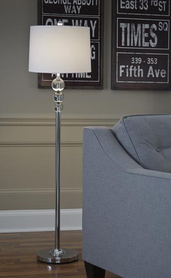 Joaquin Floor Lamp - Premium Floor Lamp from Ashley Furniture - Just $107.91! Shop now at Furniture Wholesale Plus  We are the best furniture store in Nashville, Hendersonville, Goodlettsville, Madison, Antioch, Mount Juliet, Lebanon, Gallatin, Springfield, Murfreesboro, Franklin, Brentwood