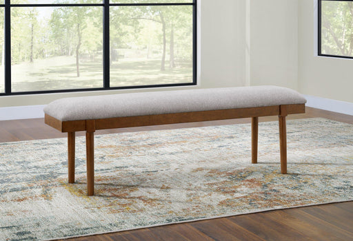 Lyncott 59" Upholstered Dining Bench - Premium Bench from Ashley Furniture - Just $144.80! Shop now at Furniture Wholesale Plus  We are the best furniture store in Nashville, Hendersonville, Goodlettsville, Madison, Antioch, Mount Juliet, Lebanon, Gallatin, Springfield, Murfreesboro, Franklin, Brentwood