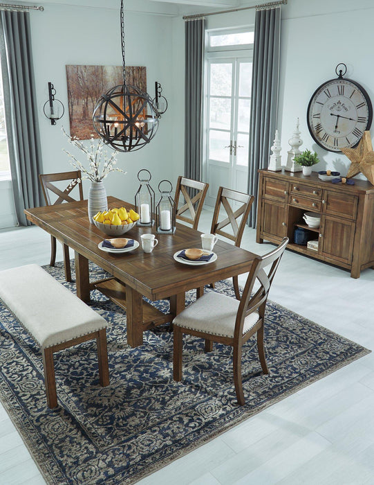 Moriville Dining Room Set - Premium Dining Room Set from Ashley Furniture - Just $1039.75! Shop now at Furniture Wholesale Plus  We are the best furniture store in Nashville, Hendersonville, Goodlettsville, Madison, Antioch, Mount Juliet, Lebanon, Gallatin, Springfield, Murfreesboro, Franklin, Brentwood