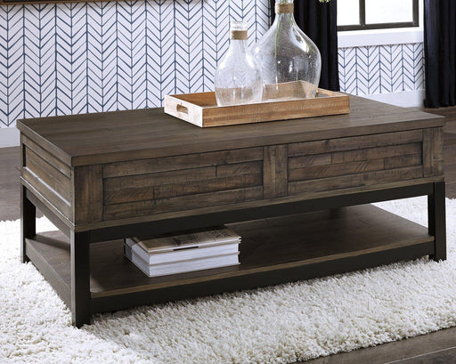 Johurst Coffee Table with Lift Top - Premium Cocktail Table Lift from Ashley Furniture - Just $425.68! Shop now at Furniture Wholesale Plus  We are the best furniture store in Nashville, Hendersonville, Goodlettsville, Madison, Antioch, Mount Juliet, Lebanon, Gallatin, Springfield, Murfreesboro, Franklin, Brentwood