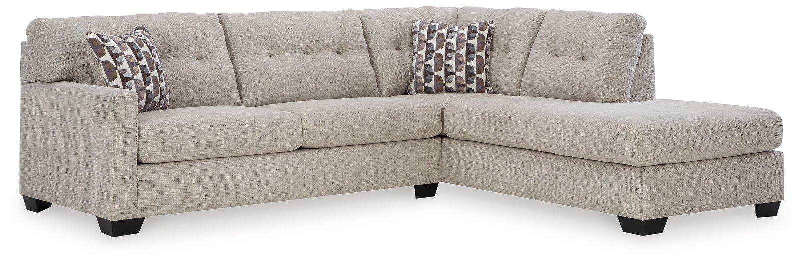 Mahoney 2-Piece Sleeper Sectional with Chaise - Premium Sectional from Ashley Furniture - Just $1206.50! Shop now at Furniture Wholesale Plus  We are the best furniture store in Nashville, Hendersonville, Goodlettsville, Madison, Antioch, Mount Juliet, Lebanon, Gallatin, Springfield, Murfreesboro, Franklin, Brentwood