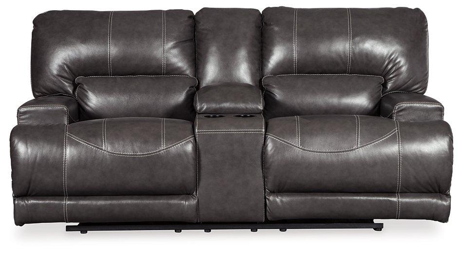 McCaskill Power Reclining Loveseat with Console - Premium Loveseat from Ashley Furniture - Just $1814.01! Shop now at Furniture Wholesale Plus  We are the best furniture store in Nashville, Hendersonville, Goodlettsville, Madison, Antioch, Mount Juliet, Lebanon, Gallatin, Springfield, Murfreesboro, Franklin, Brentwood