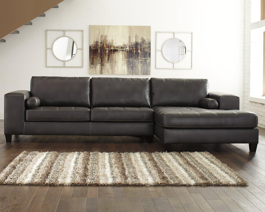 Nokomis 2-Piece Sectional with Chaise - Premium Sectional from Ashley Furniture - Just $1097.04! Shop now at Furniture Wholesale Plus  We are the best furniture store in Nashville, Hendersonville, Goodlettsville, Madison, Antioch, Mount Juliet, Lebanon, Gallatin, Springfield, Murfreesboro, Franklin, Brentwood