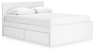 Onita Panel Bed with 1 Side Storage - Premium Bed from Ashley Furniture - Just $390.41! Shop now at Furniture Wholesale Plus  We are the best furniture store in Nashville, Hendersonville, Goodlettsville, Madison, Antioch, Mount Juliet, Lebanon, Gallatin, Springfield, Murfreesboro, Franklin, Brentwood