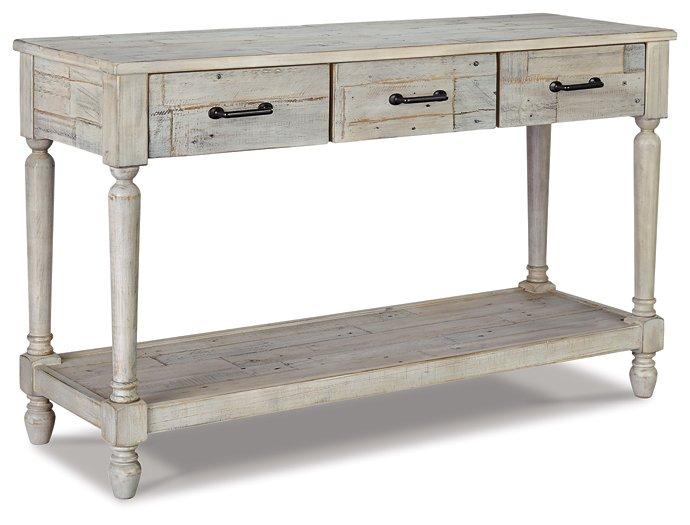 Shawnalore Sofa/Console Table - Premium Sofa Table from Ashley Furniture - Just $388.61! Shop now at Furniture Wholesale Plus  We are the best furniture store in Nashville, Hendersonville, Goodlettsville, Madison, Antioch, Mount Juliet, Lebanon, Gallatin, Springfield, Murfreesboro, Franklin, Brentwood