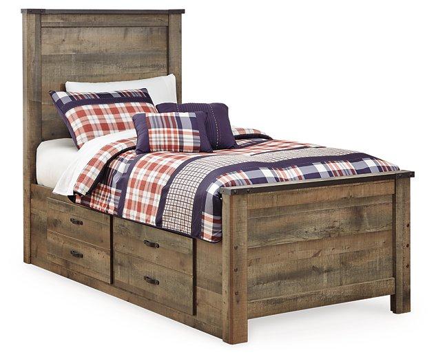 Trinell Youth Bed with 2 Storage Drawers - Premium Youth Bed from Ashley Furniture - Just $561.12! Shop now at Furniture Wholesale Plus  We are the best furniture store in Nashville, Hendersonville, Goodlettsville, Madison, Antioch, Mount Juliet, Lebanon, Gallatin, Springfield, Murfreesboro, Franklin, Brentwood