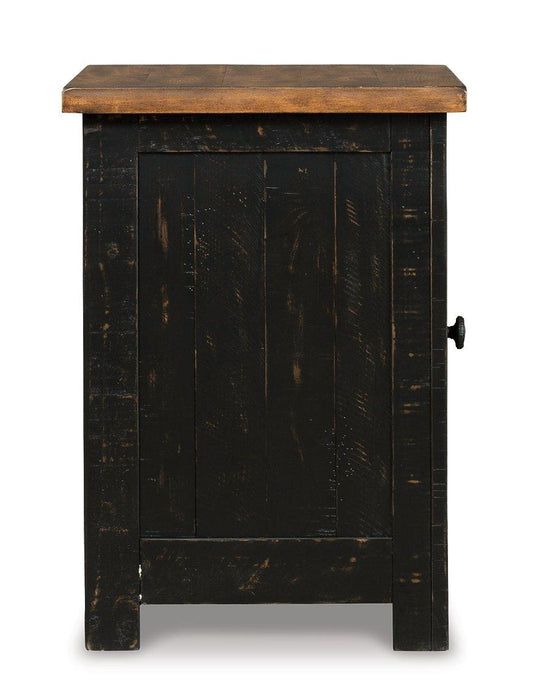 Valebeck Chairside End Table - Premium End Table from Ashley Furniture - Just $152.04! Shop now at Furniture Wholesale Plus  We are the best furniture store in Nashville, Hendersonville, Goodlettsville, Madison, Antioch, Mount Juliet, Lebanon, Gallatin, Springfield, Murfreesboro, Franklin, Brentwood