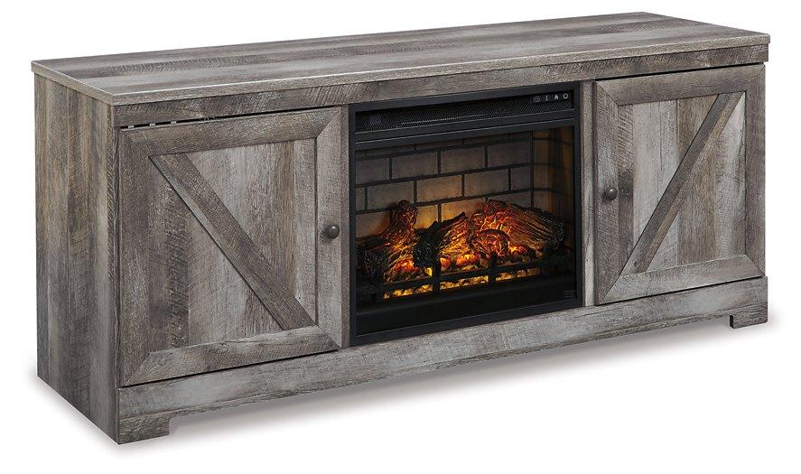 Wynnlow 63" TV Stand with Electric Fireplace - Premium TV Stand from Ashley Furniture - Just $603.35! Shop now at Furniture Wholesale Plus  We are the best furniture store in Nashville, Hendersonville, Goodlettsville, Madison, Antioch, Mount Juliet, Lebanon, Gallatin, Springfield, Murfreesboro, Franklin, Brentwood