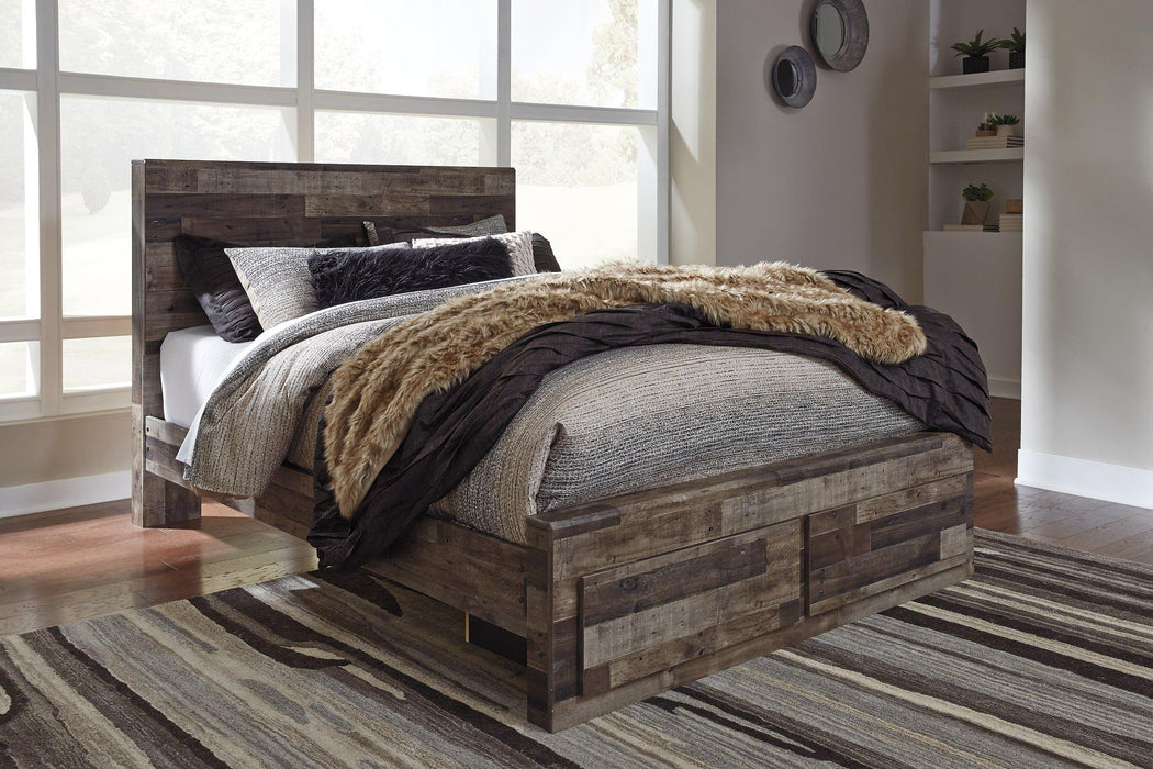 Derekson Bed with 6 Storage Drawers - Premium Bed from Ashley Furniture - Just $804.46! Shop now at Furniture Wholesale Plus  We are the best furniture store in Nashville, Hendersonville, Goodlettsville, Madison, Antioch, Mount Juliet, Lebanon, Gallatin, Springfield, Murfreesboro, Franklin, Brentwood