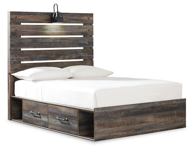 Drystan Bed with 4 Storage Drawers - Premium Bed from Ashley Furniture - Just $782.35! Shop now at Furniture Wholesale Plus  We are the best furniture store in Nashville, Hendersonville, Goodlettsville, Madison, Antioch, Mount Juliet, Lebanon, Gallatin, Springfield, Murfreesboro, Franklin, Brentwood