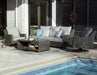 Elite Park Outdoor Sofa, Lounge Chairs and Cocktail Table - Premium Outdoor Table Set from Ashley Furniture - Just $2622.44! Shop now at Furniture Wholesale Plus  We are the best furniture store in Nashville, Hendersonville, Goodlettsville, Madison, Antioch, Mount Juliet, Lebanon, Gallatin, Springfield, Murfreesboro, Franklin, Brentwood