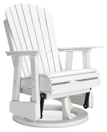 Hyland wave Outdoor Swivel Glider Chair - Premium Outdoor Dining Chair from Ashley Furniture - Just $621.89! Shop now at Furniture Wholesale Plus  We are the best furniture store in Nashville, Hendersonville, Goodlettsville, Madison, Antioch, Mount Juliet, Lebanon, Gallatin, Springfield, Murfreesboro, Franklin, Brentwood