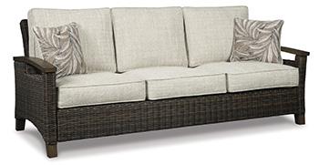 Paradise Trail Sofa with Cushion - Premium Outdoor Seating from Ashley Furniture - Just $1318.41! Shop now at Furniture Wholesale Plus  We are the best furniture store in Nashville, Hendersonville, Goodlettsville, Madison, Antioch, Mount Juliet, Lebanon, Gallatin, Springfield, Murfreesboro, Franklin, Brentwood