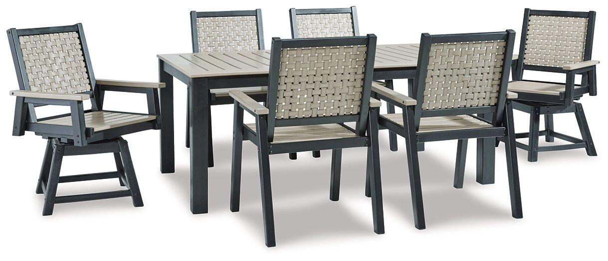 Mount Valley Outdoor Dining Set - Premium Outdoor Dining Set from Ashley Furniture - Just $1781.85! Shop now at Furniture Wholesale Plus  We are the best furniture store in Nashville, Hendersonville, Goodlettsville, Madison, Antioch, Mount Juliet, Lebanon, Gallatin, Springfield, Murfreesboro, Franklin, Brentwood