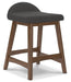 Lyncott Counter Height Bar Stool - Premium Barstool from Ashley Furniture - Just $92.51! Shop now at Furniture Wholesale Plus  We are the best furniture store in Nashville, Hendersonville, Goodlettsville, Madison, Antioch, Mount Juliet, Lebanon, Gallatin, Springfield, Murfreesboro, Franklin, Brentwood