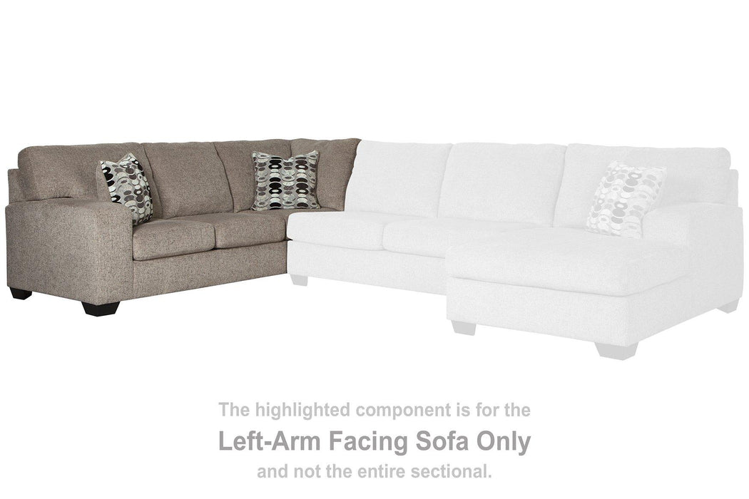 Ballinasloe 3-Piece Sectional with Chaise - Premium Sectional from Ashley Furniture - Just $1370.97! Shop now at Furniture Wholesale Plus  We are the best furniture store in Nashville, Hendersonville, Goodlettsville, Madison, Antioch, Mount Juliet, Lebanon, Gallatin, Springfield, Murfreesboro, Franklin, Brentwood