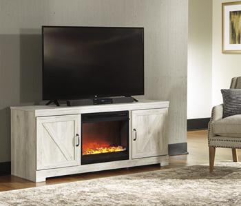 Bellaby 63" TV Stand with Fireplace - Premium TV Stand from Ashley Furniture - Just $603.35! Shop now at Furniture Wholesale Plus  We are the best furniture store in Nashville, Hendersonville, Goodlettsville, Madison, Antioch, Mount Juliet, Lebanon, Gallatin, Springfield, Murfreesboro, Franklin, Brentwood