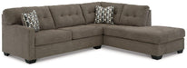 Mahoney 2-Piece Sectional with Chaise - Premium Sectional from Ashley Furniture - Just $934.62! Shop now at Furniture Wholesale Plus  We are the best furniture store in Nashville, Hendersonville, Goodlettsville, Madison, Antioch, Mount Juliet, Lebanon, Gallatin, Springfield, Murfreesboro, Franklin, Brentwood