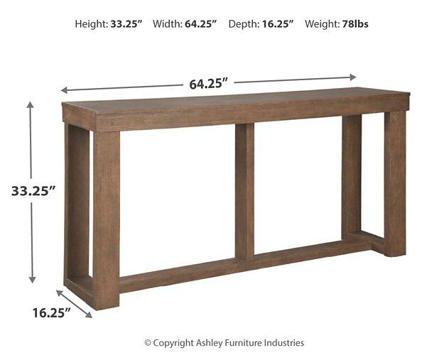 Cariton Sofa/Console Table - Premium Sofa Table from Ashley Furniture - Just $226.19! Shop now at Furniture Wholesale Plus  We are the best furniture store in Nashville, Hendersonville, Goodlettsville, Madison, Antioch, Mount Juliet, Lebanon, Gallatin, Springfield, Murfreesboro, Franklin, Brentwood