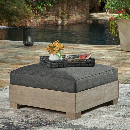 Citrine Park Outdoor Ottoman with Cushion - Premium Outdoor Ottoman from Ashley Furniture - Just $394.16! Shop now at Furniture Wholesale Plus  We are the best furniture store in Nashville, Hendersonville, Goodlettsville, Madison, Antioch, Mount Juliet, Lebanon, Gallatin, Springfield, Murfreesboro, Franklin, Brentwood