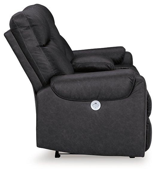 Axtellton Power Reclining Loveseat with Console - Premium Loveseat from Ashley Furniture - Just $788.31! Shop now at Furniture Wholesale Plus  We are the best furniture store in Nashville, Hendersonville, Goodlettsville, Madison, Antioch, Mount Juliet, Lebanon, Gallatin, Springfield, Murfreesboro, Franklin, Brentwood