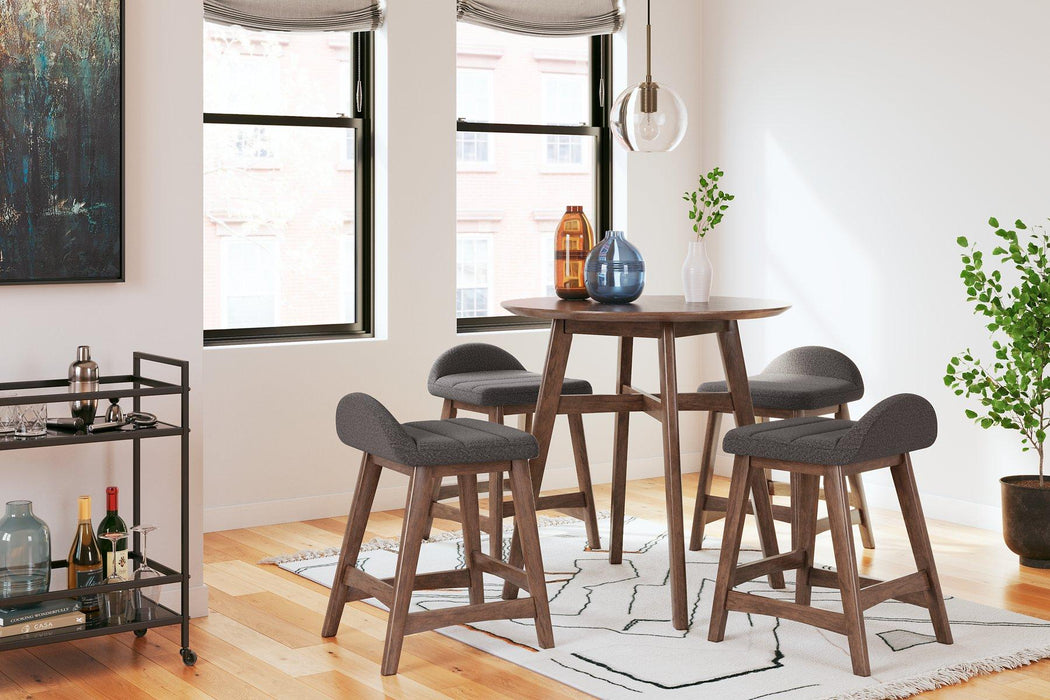 Lyncott Counter Height Bar Stool - Premium Barstool from Ashley Furniture - Just $92.51! Shop now at Furniture Wholesale Plus  We are the best furniture store in Nashville, Hendersonville, Goodlettsville, Madison, Antioch, Mount Juliet, Lebanon, Gallatin, Springfield, Murfreesboro, Franklin, Brentwood