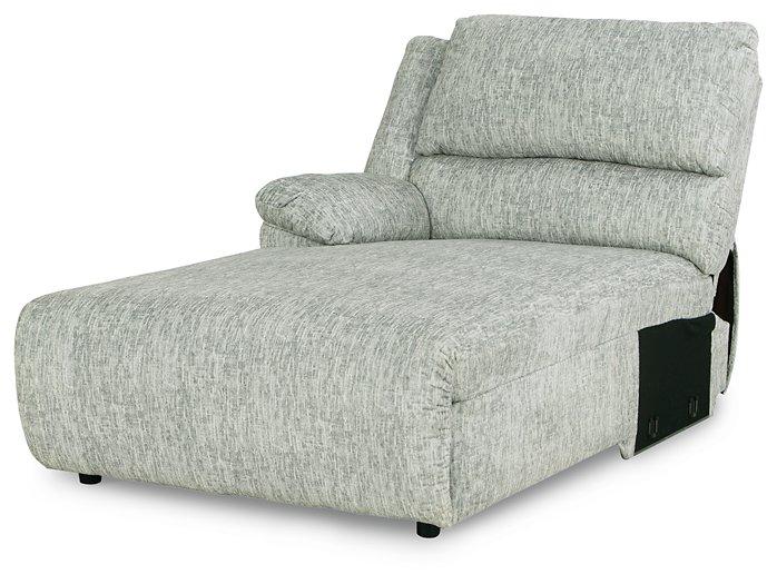 McClelland Reclining Sectional with Chaise - Premium Sectional from Ashley Furniture - Just $1521.90! Shop now at Furniture Wholesale Plus  We are the best furniture store in Nashville, Hendersonville, Goodlettsville, Madison, Antioch, Mount Juliet, Lebanon, Gallatin, Springfield, Murfreesboro, Franklin, Brentwood