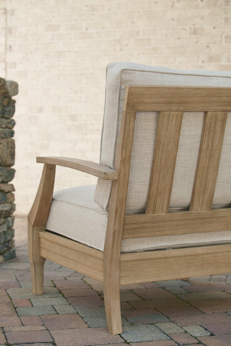 Clare View Lounge Chair with Cushion - Premium Outdoor Seating from Ashley Furniture - Just $466.54! Shop now at Furniture Wholesale Plus  We are the best furniture store in Nashville, Hendersonville, Goodlettsville, Madison, Antioch, Mount Juliet, Lebanon, Gallatin, Springfield, Murfreesboro, Franklin, Brentwood