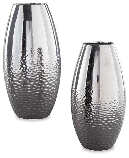 Dinesh Vase (Set of 2) - Premium Vase from Ashley Furniture - Just $70.83! Shop now at Furniture Wholesale Plus  We are the best furniture store in Nashville, Hendersonville, Goodlettsville, Madison, Antioch, Mount Juliet, Lebanon, Gallatin, Springfield, Murfreesboro, Franklin, Brentwood