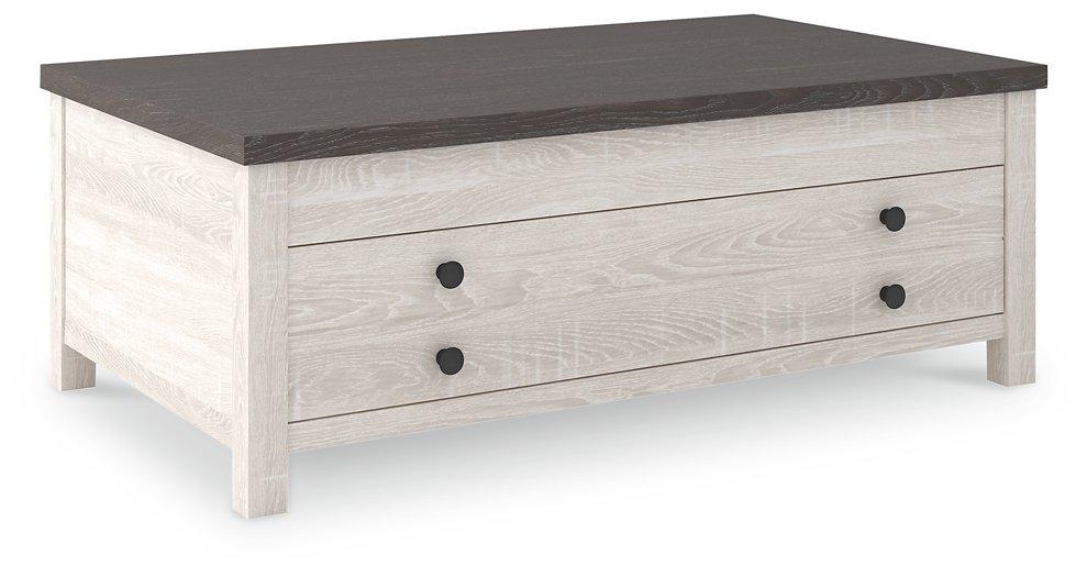 Dorrinson Coffee Table with Lift Top - Premium Cocktail Table Lift from Ashley Furniture - Just $280.92! Shop now at Furniture Wholesale Plus  We are the best furniture store in Nashville, Hendersonville, Goodlettsville, Madison, Antioch, Mount Juliet, Lebanon, Gallatin, Springfield, Murfreesboro, Franklin, Brentwood