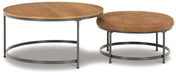 Drezmoore Nesting Coffee Table (Set of 2) - Premium Cocktail Table from Ashley Furniture - Just $261.50! Shop now at Furniture Wholesale Plus  We are the best furniture store in Nashville, Hendersonville, Goodlettsville, Madison, Antioch, Mount Juliet, Lebanon, Gallatin, Springfield, Murfreesboro, Franklin, Brentwood