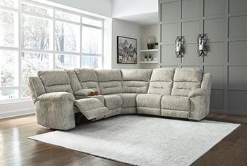 Family Den 3-Piece Power Reclining Sectional - Premium Sectional from Ashley Furniture - Just $2733.91! Shop now at Furniture Wholesale Plus  We are the best furniture store in Nashville, Hendersonville, Goodlettsville, Madison, Antioch, Mount Juliet, Lebanon, Gallatin, Springfield, Murfreesboro, Franklin, Brentwood