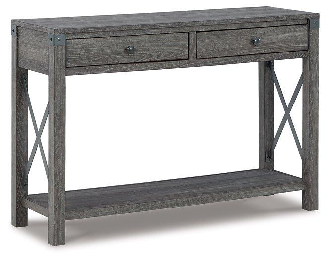 Freedan Sofa/Console Table - Premium Sofa Table from Ashley Furniture - Just $206.77! Shop now at Furniture Wholesale Plus  We are the best furniture store in Nashville, Hendersonville, Goodlettsville, Madison, Antioch, Mount Juliet, Lebanon, Gallatin, Springfield, Murfreesboro, Franklin, Brentwood