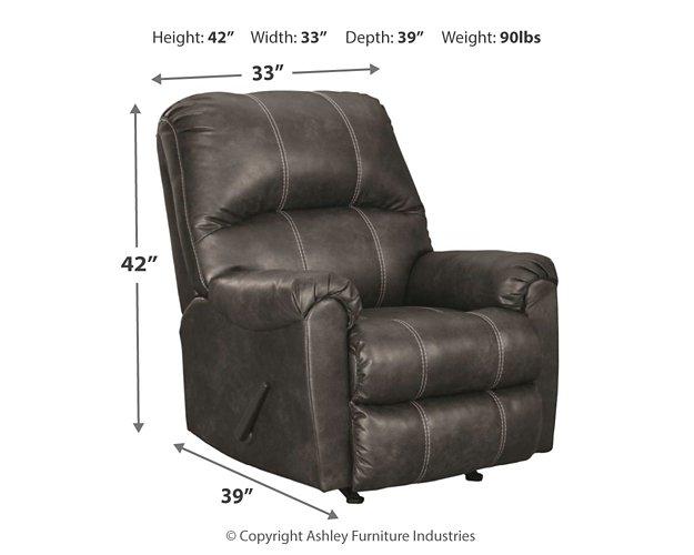 Kincord Recliner - Premium Recliner from Ashley Furniture - Just $433! Shop now at Furniture Wholesale Plus  We are the best furniture store in Nashville, Hendersonville, Goodlettsville, Madison, Antioch, Mount Juliet, Lebanon, Gallatin, Springfield, Murfreesboro, Franklin, Brentwood