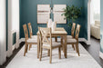 Sanbriar Dining Table and Chairs (Set of 7) - Premium Dining Table from Ashley Furniture - Just $663.66! Shop now at Furniture Wholesale Plus  We are the best furniture store in Nashville, Hendersonville, Goodlettsville, Madison, Antioch, Mount Juliet, Lebanon, Gallatin, Springfield, Murfreesboro, Franklin, Brentwood