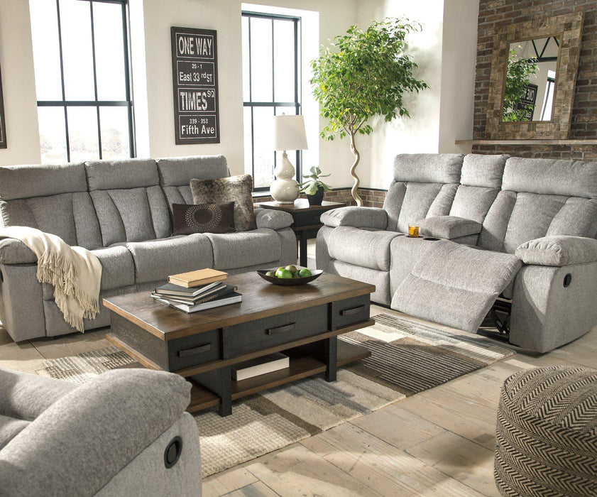 Mitchiner Reclining Sofa with Drop Down Table - Premium Sofa from Ashley Furniture - Just $855.87! Shop now at Furniture Wholesale Plus  We are the best furniture store in Nashville, Hendersonville, Goodlettsville, Madison, Antioch, Mount Juliet, Lebanon, Gallatin, Springfield, Murfreesboro, Franklin, Brentwood