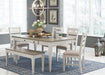 Skempton Dining Room Set - Premium Dining Room Set from Ashley Furniture - Just $788.35! Shop now at Furniture Wholesale Plus  We are the best furniture store in Nashville, Hendersonville, Goodlettsville, Madison, Antioch, Mount Juliet, Lebanon, Gallatin, Springfield, Murfreesboro, Franklin, Brentwood