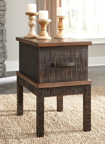 Stanah Chairside End Table with USB Ports & Outlets - Premium End Table from Ashley Furniture - Just $226.19! Shop now at Furniture Wholesale Plus  We are the best furniture store in Nashville, Hendersonville, Goodlettsville, Madison, Antioch, Mount Juliet, Lebanon, Gallatin, Springfield, Murfreesboro, Franklin, Brentwood